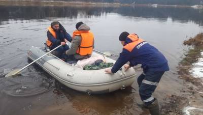 В реке под Вологдой нашли обломки потерпевшего крушение вертолёта