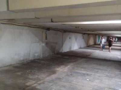 Подземный переход у Дворца Спорта освободили от торговых точек