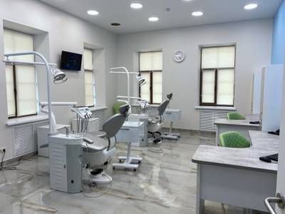 Новые стоматологические установки поставили в детской поликлинике на Большой Покровской