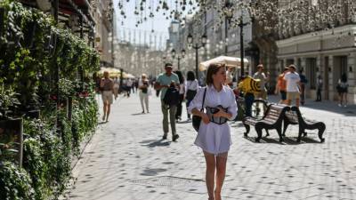 В Москве объявлен «оранжевый» уровень погодной опасности из-за жары