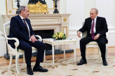 В Кремле раскрыли темы предстоящих переговоров Путина и Пашиняна