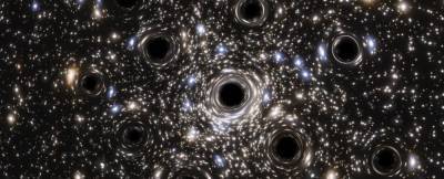 По Млечному Пути движется целый рой черных дыр