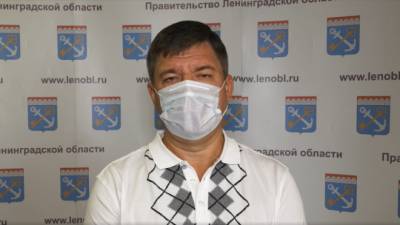 Михаил Ильин напомнил ленинградцам и гостям региона о необходимости носить маски