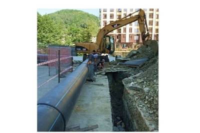 В сочинском посёлке Дагомыс завершается реконструкция магистрального водовода