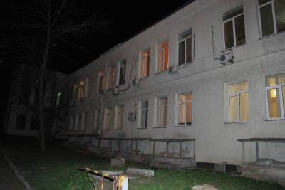 В Донецке произошел пожар в терапевтическом отделении ИНВХ имени Гусака