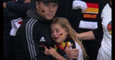 В Британии собрали 36 тыс. фунтов девочке, которая плакала на матче Англия-Германия (фото)