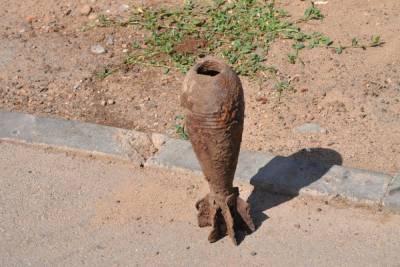 В Воткинске рядом со школой нашли минометный снаряд