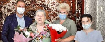 Сергей Дорофеев поздравил с 90-летием жительницу Электрогорска