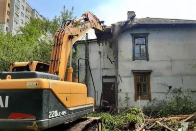 Четыре аварийных расселенных дома снесли в Сормове