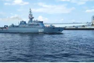 Корабли ВМФ начали готовиться к Главному военно-морскому параду в Финском заливе