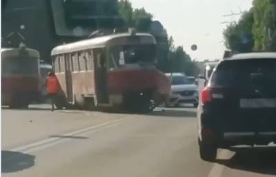 Тelegram: Трамвай попал в аварию в Сормове