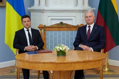 В Вильнюсе началась встреча президентов Украины и Литвы