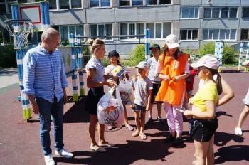 В рамках «Города детства» в Вологде появилась новая детская площадка