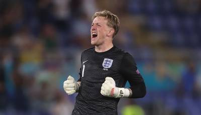 Гарета Саутгейта - Пикфорд Джордан - Пикфорд установил рекорд сборной Англии по числу минут без пропущенного гола - sportarena.com - Англия - Бельгия - Дания