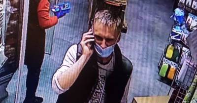 В Калининграде ищут подозреваемого в краже денег в торговом центре (фото)