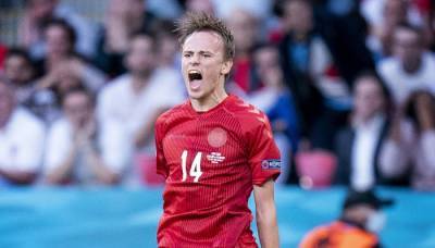Дамсгор забил первый гол на Евро-2020 со штрафного