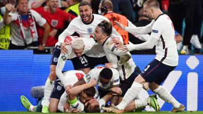 Сборная Англии в дополнительное время обыграла Данию и вышла в финал Евро