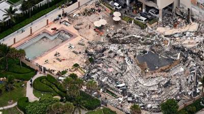 Во Флориде завершены поиски пропавших без вести при обрушении дома