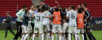 Аргентина в серии пенальти выиграла у Колумбии в полуфинале Кубка Америки по футболу