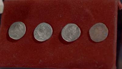 На Львовщине нашли серебряные римские монеты которым почти две тысячи лет