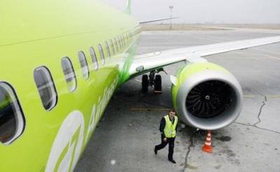 Вылет самолета авиакомпании S7 из Благовещенска в Москву, задержан