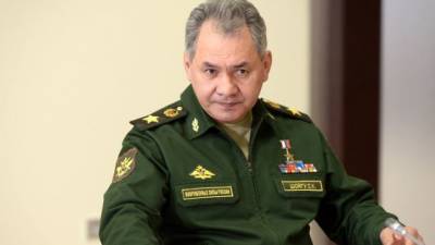 Министр обороны России Сергей Шойгу поздравил Кузбасс с 300-летием региона