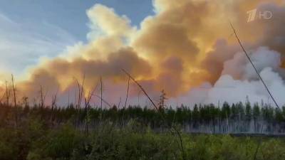 В Якутии горят 420 тысяч гектаров тайги