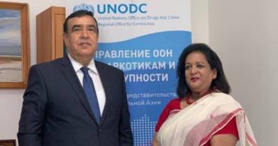 Региональный офис UNODC выразил готовность оказать техническую помощь таджикским пограничникам