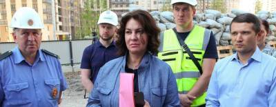 Министр жилполитики МО Инна Федотова проинспектировала строительство детсадов в Красногорске