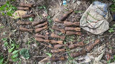В Кировграде при проведении строительных работ обнаружили 27 минометных боеприпасов