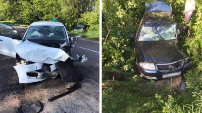 В жутком ДТП на трассе в Воронежской области разбились двое водителей