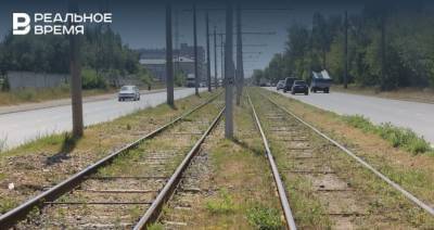 В Казани завершили ремонт трамвайных путей на улице Технической