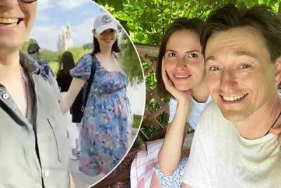 Сергей Безруков опубликовал трогательное видео с беременной женой Анной Матисон и детьми: "Ждем третьего"