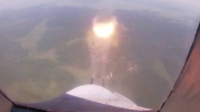 Самолёты дальней авиации отработали пуски крылатых ракет и стрельбу из пушек — видео