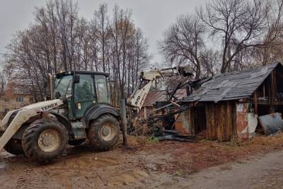 Сараи и металлические гаражи снесут в Автозаводском районе
