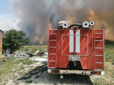 На юге Челябинской области готовят эвакуацию поселка из-за природного пожара