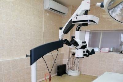 Новый операционный микроскоп появился в Тамбовской офтальмологической больнице