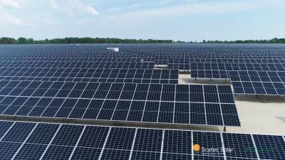 В Черкасской области крупная норвежская компания открыла уже вторую солнечную электростанцию