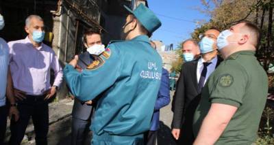 В Ереване неизвестный протаранил газопровод – пострадал один человек
