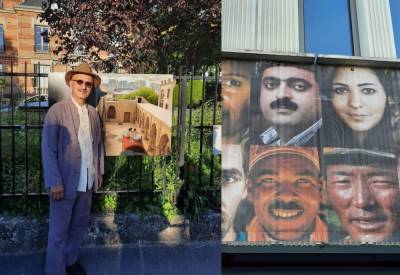 На улицах французского города появились фотографии азербайджанцев и Баку. Реза Дегати рассказывает о реалиях Карабаха (ФОТО) - trend.az - Франция - Азербайджан