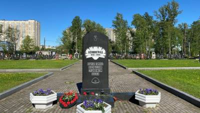 Братские могилы на Серафимовском кладбище признали памятниками
