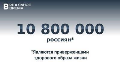 В России число приверженцев ЗОЖ составило 10,8 млн человек — это много или мало?