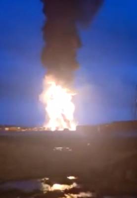В Югре на месторождении "дочки" "Роснефти" произошёл пожар