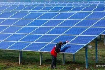 На Черкащине начала работу крупная солнечная электростанция