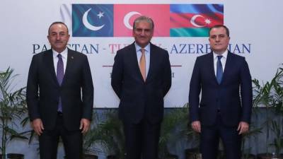 Турция строит новую геополитическую ось Анкара — Баку — Исламабад