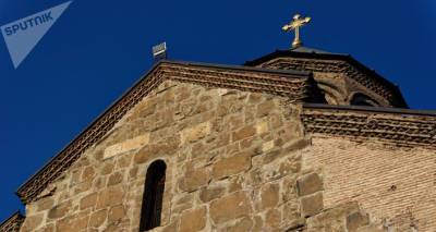 Неизвестные устроили погром и обокрали церковь Святого Георгия в Кахети