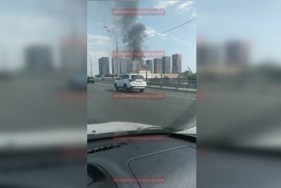 В МЧС рассказали о пожаре на Волгоградском проспекте в Москве
