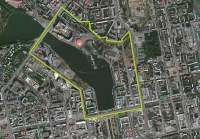 Мэр Екатеринбурга объявил конкурс на создание концепции центральной части набережной Исети