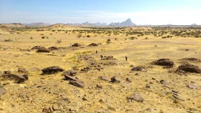 Подобно галактикам: тысячи древних могил создают загадочный пейзаж в Судане