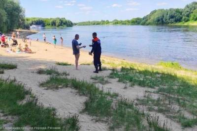 В Рязани продолжаются мероприятия по обеспечению безопасности на воде